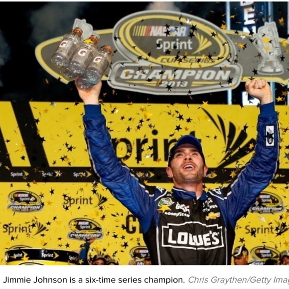 Vtg Jimmie Johnson TShirt Black Chase AOP 2007 Nextel Cup 2 Time Champion Men XL - Picture 10 of 16